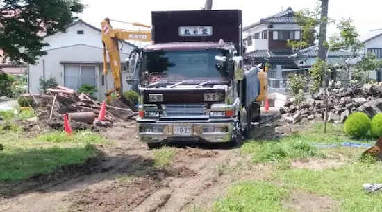 11月 茨城県日立市十王町の木造住宅解体工事
