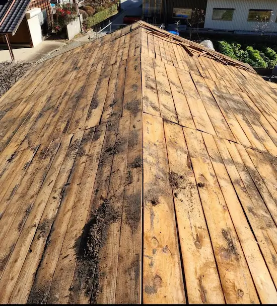 11月 茨城県日立市十王町の木造住宅解体工事4