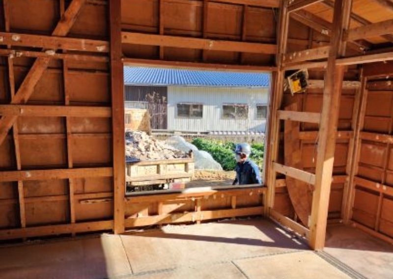 日立市解体現場木造Before