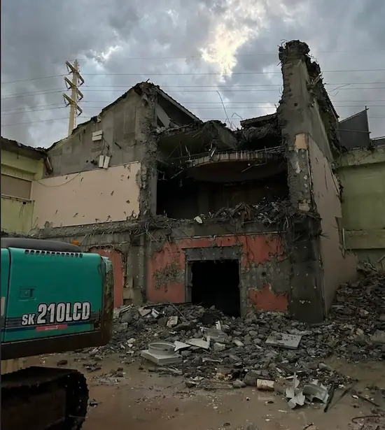 ひたちなか市平磯 鉄骨造建物の解体工事１